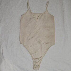VTG 90s Y2K Victoria's Secret High Cut Thong Bodysuit Teddy Lingerie Sz L Shiny